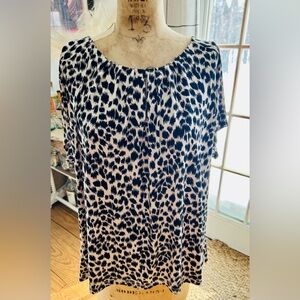 Liz Claiborne Ladies Animal Print Top